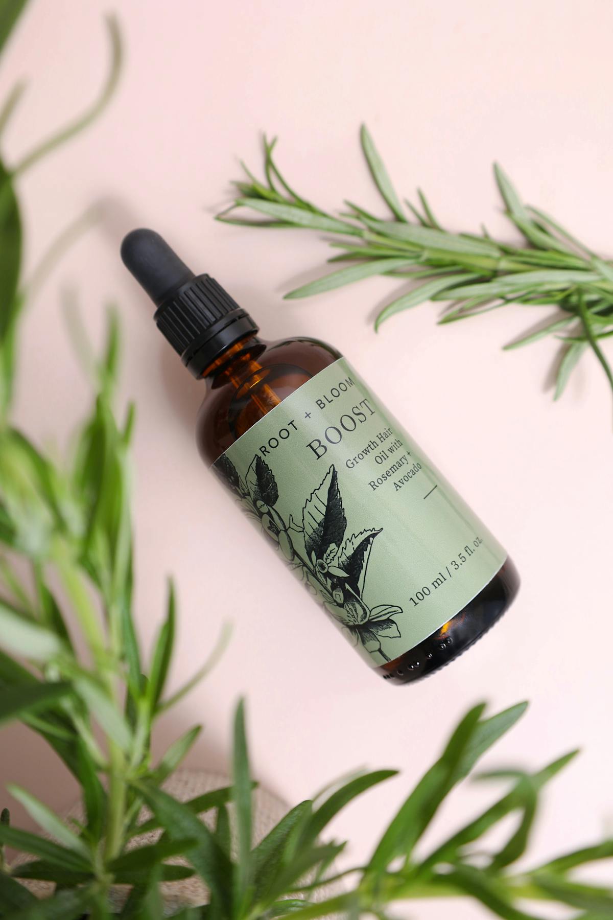 Herbal product bottle